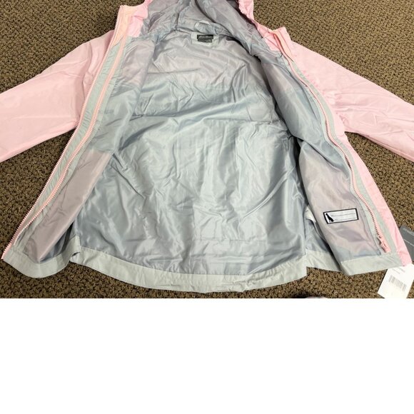 *Eddie Bauer Jacket 3 in 1 System sz 14 Hooded Pink Gray All Season Girls - Picture 13 of 16